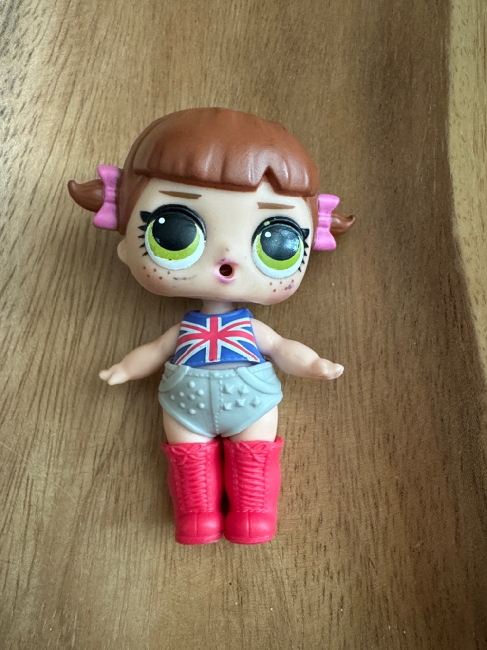 L.O.L. Surprise! Doll with Pink Boots and Union Jack Top